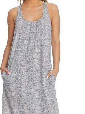 Bare Necessities Relax, Recharge, Recycled Knit Chemise color Python size L NWOT